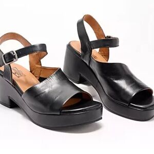 Miz Mooz Leather Heeled Mules - Maybelle size 7.5